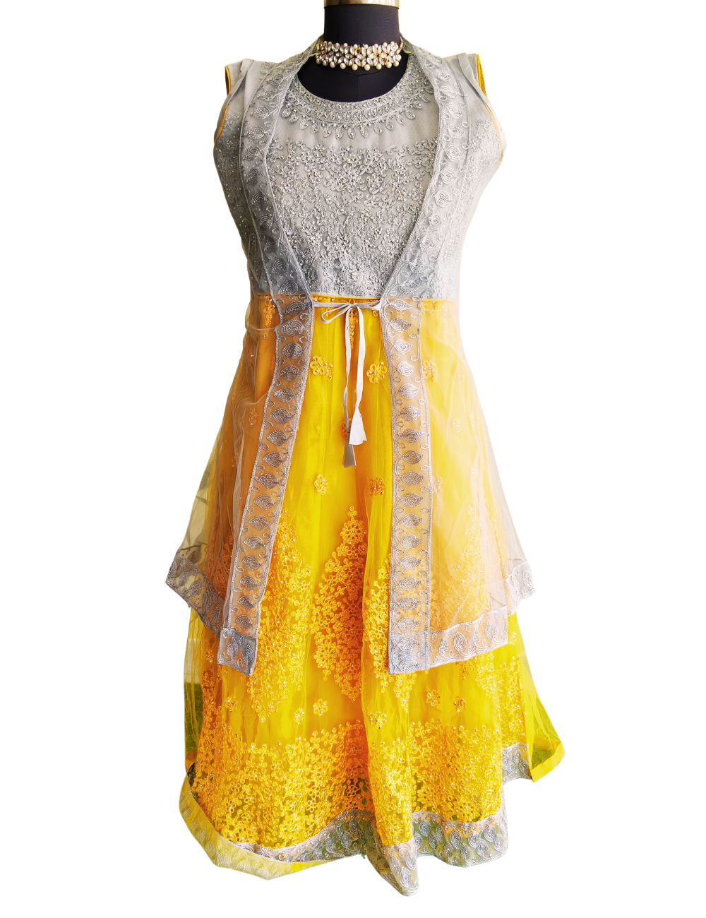 Umbrella Frock with Over coat