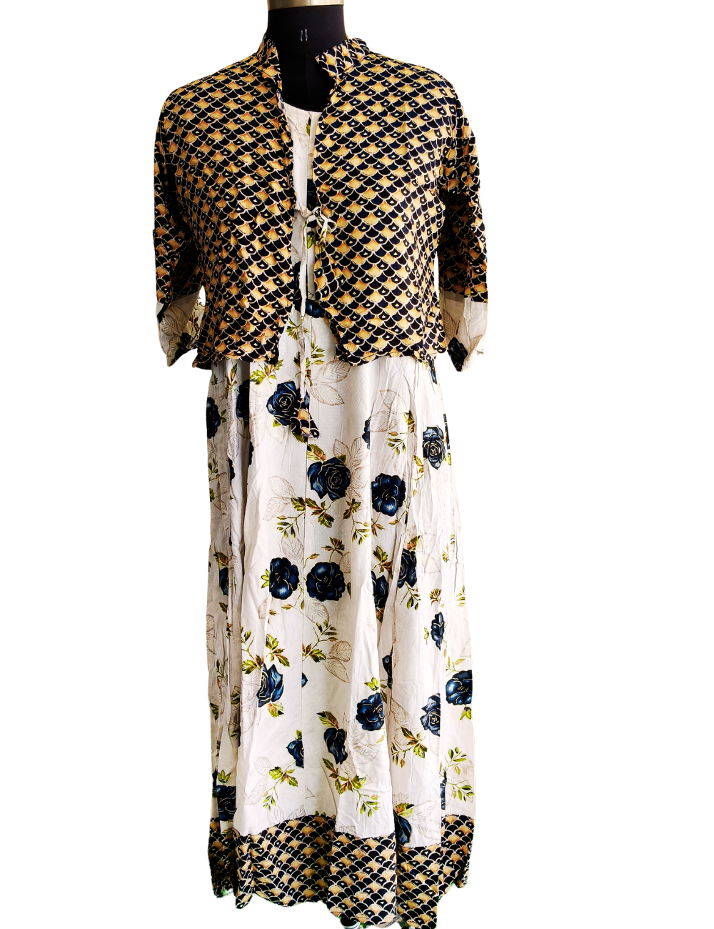 Umbrella Frock with Over coat